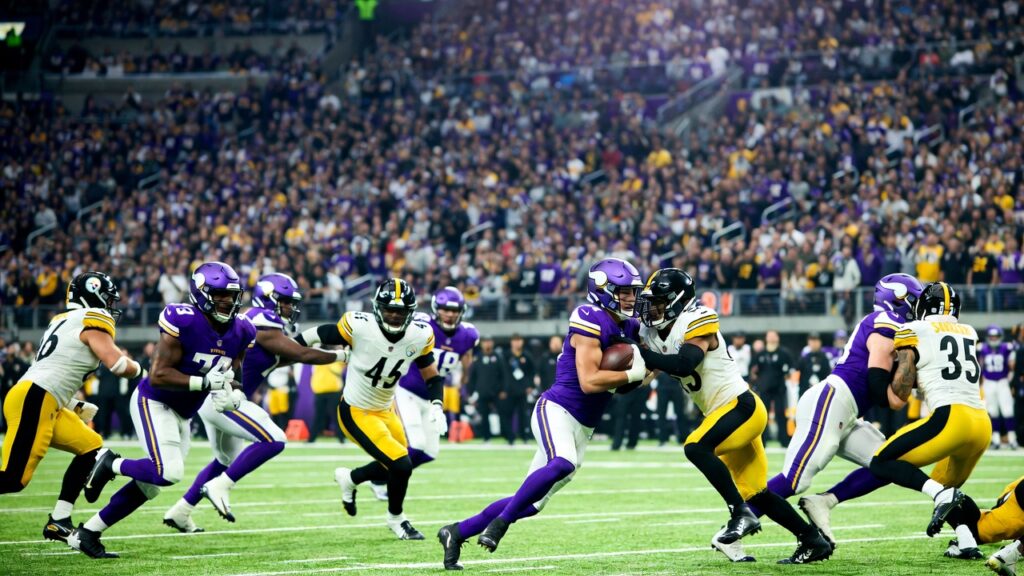 minnesota vikings vs pittsburgh steelers match player stats