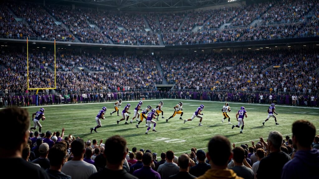 minnesota vikings vs pittsburgh steelers match player stats