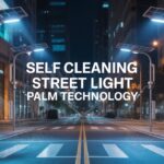 self cleaning street light palm oil