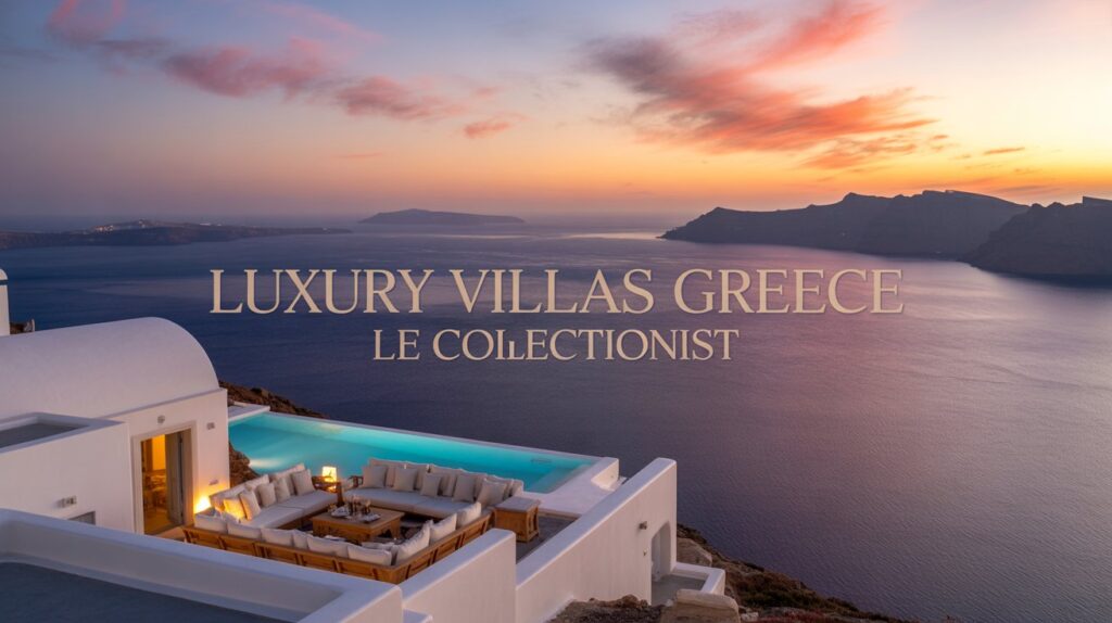 luxury villas greece le collectionist