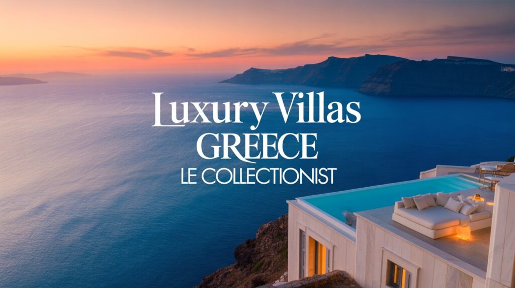 luxury villas greece le collectionist
