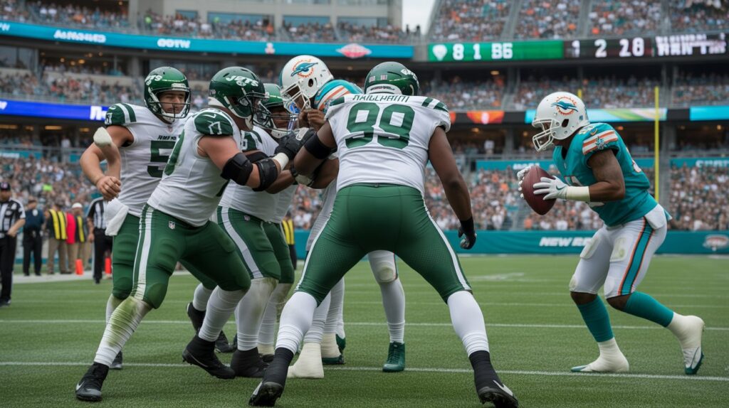new york jets vs miami dolphins match player stats