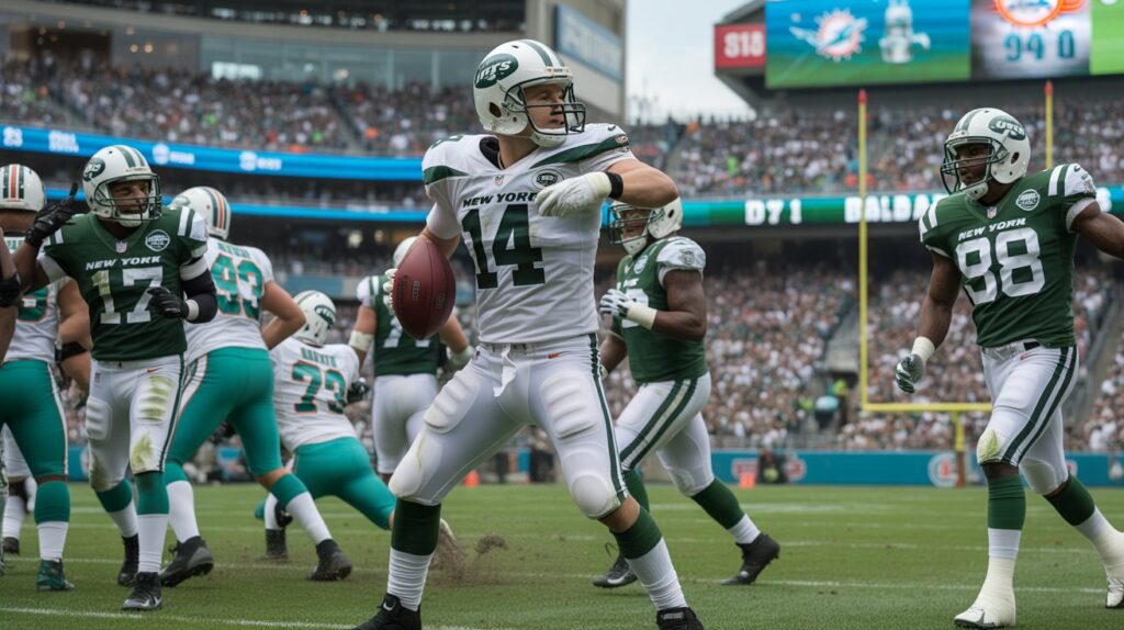 new york jets vs miami dolphins match player stats