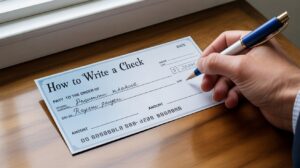 How to Write a Check