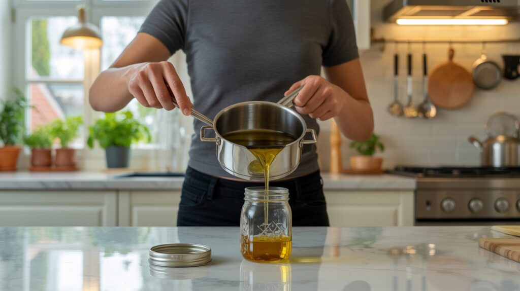 how to dispose of cooking oil​