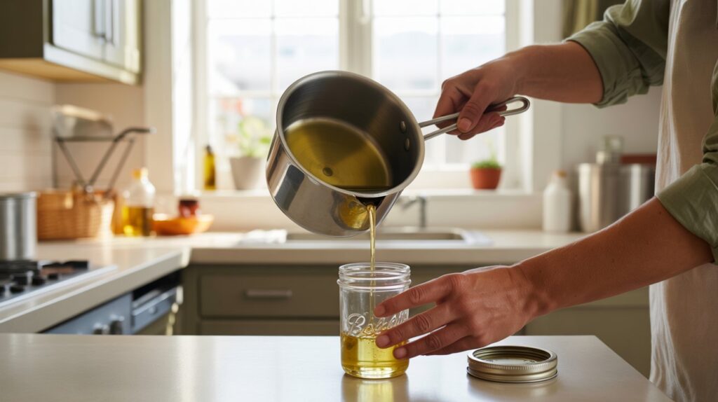 how to dispose of cooking oil​