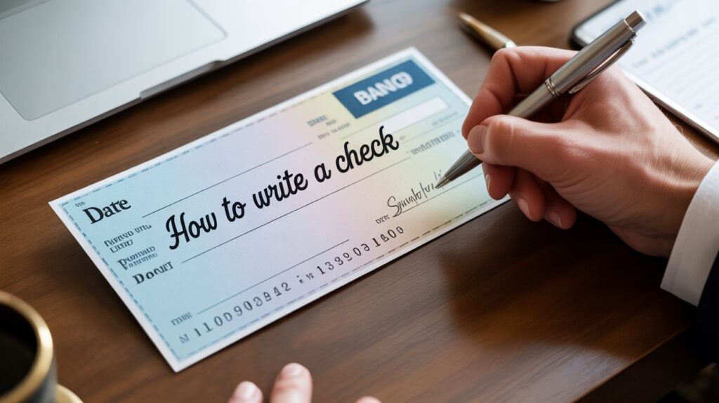 How to Write a Check