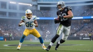 los angeles chargers vs las vegas raiders match player stats