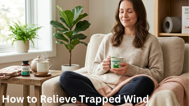 how to relieve trapped wind